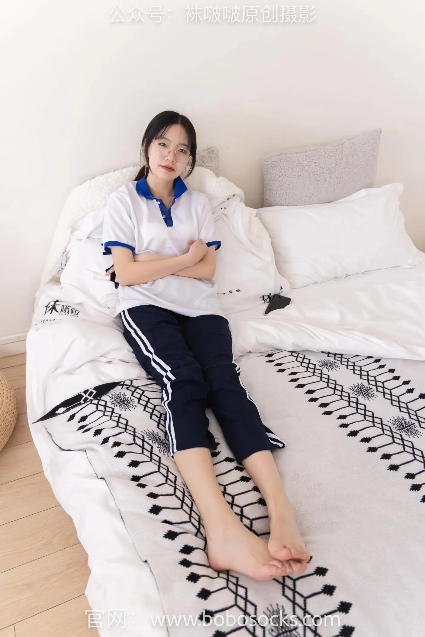 [BoBoSocks袜啵啵]NO.135 小甜豆-高跟鞋、黑丝（脚尖透明款）、裸足 [140P]插图8